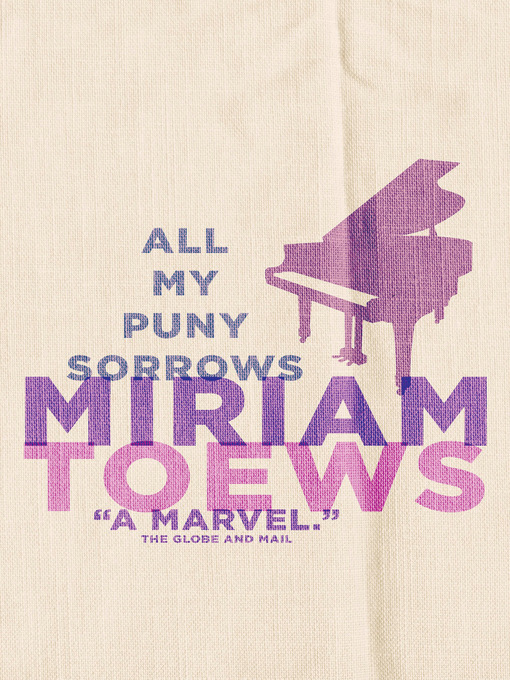 Title details for All My Puny Sorrows by Miriam Toews - Available
